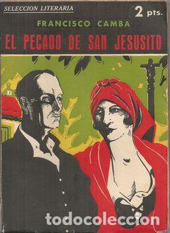 Libros: EL PECADO DE SAN JESUSITO - CAMBA, Francisco - Foto 1