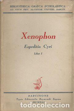 Libros: EXPEDITIO CYRI (LIBRO I) - XENOPHON - Foto 1
