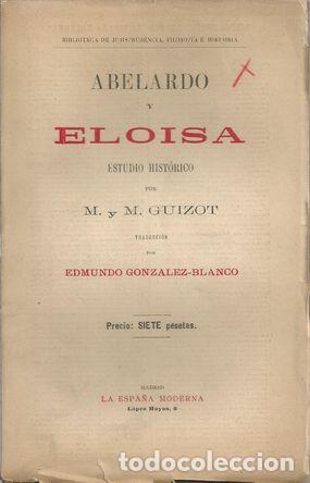Libros: ABELARDO Y ELO&Iacute;SA - GUIZOT - Foto 1
