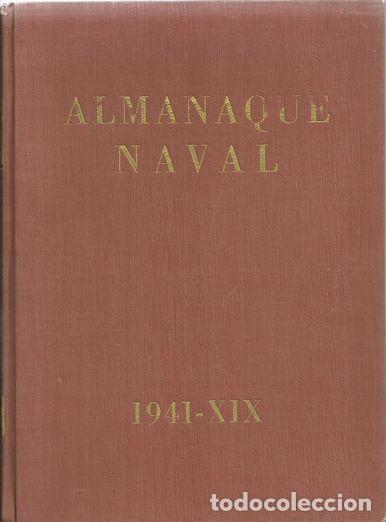 Libros: ALMANAQUE NAVAL 1941-XIX - S/A - Foto 1