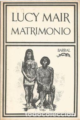 Libros: MATRIMONIO - MAIR, Lucy - Foto 1