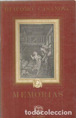 Libros: MEMORIAS - CASANOVA, Giacomo - Foto 1