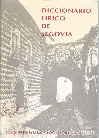 Libros: DICCIONARIO L&Iacute;RICO DE SEGOVIA - M&Iacute;NGUEZ, Luis - Foto 1