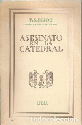 Libros: ASESINATO EN LA CATEDRAL - ELIOT, T.S. - Foto 1