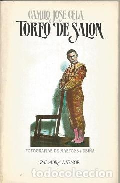 Libros: TOREO DE SALON - CELA, CAMILO JOSE - Foto 1