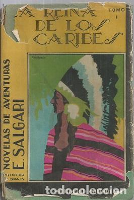 Libros: LA REINA DE LOS CARIBES - SALGARI, EMILIO - Foto 1