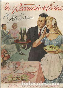 Libros: MI RECETARIO DE COCINA - SARRAU, JOS&Eacute; - Foto 1