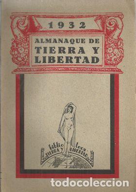 Libros: ALMANAQUE DE TIERRA Y LIBERTAD PARA 1932 - S/A - Foto 1