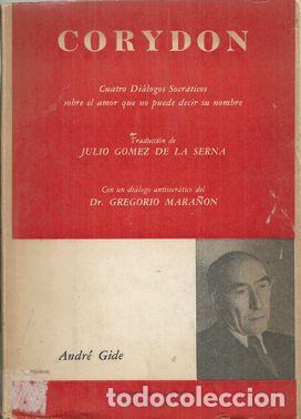 Libros: CORYDON - GIDE, ANDR&Eacute; - Foto 1