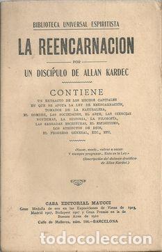 Libros: LA REENCARNACI&Oacute;N - UN DISC&Iacute;PULO DE ALLAN KARDEC - Foto 1