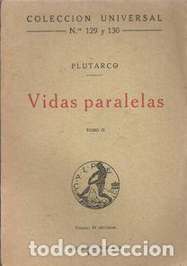 Libros: VIDAS PARALELAS.T.II - PLUTARCO - Foto 1