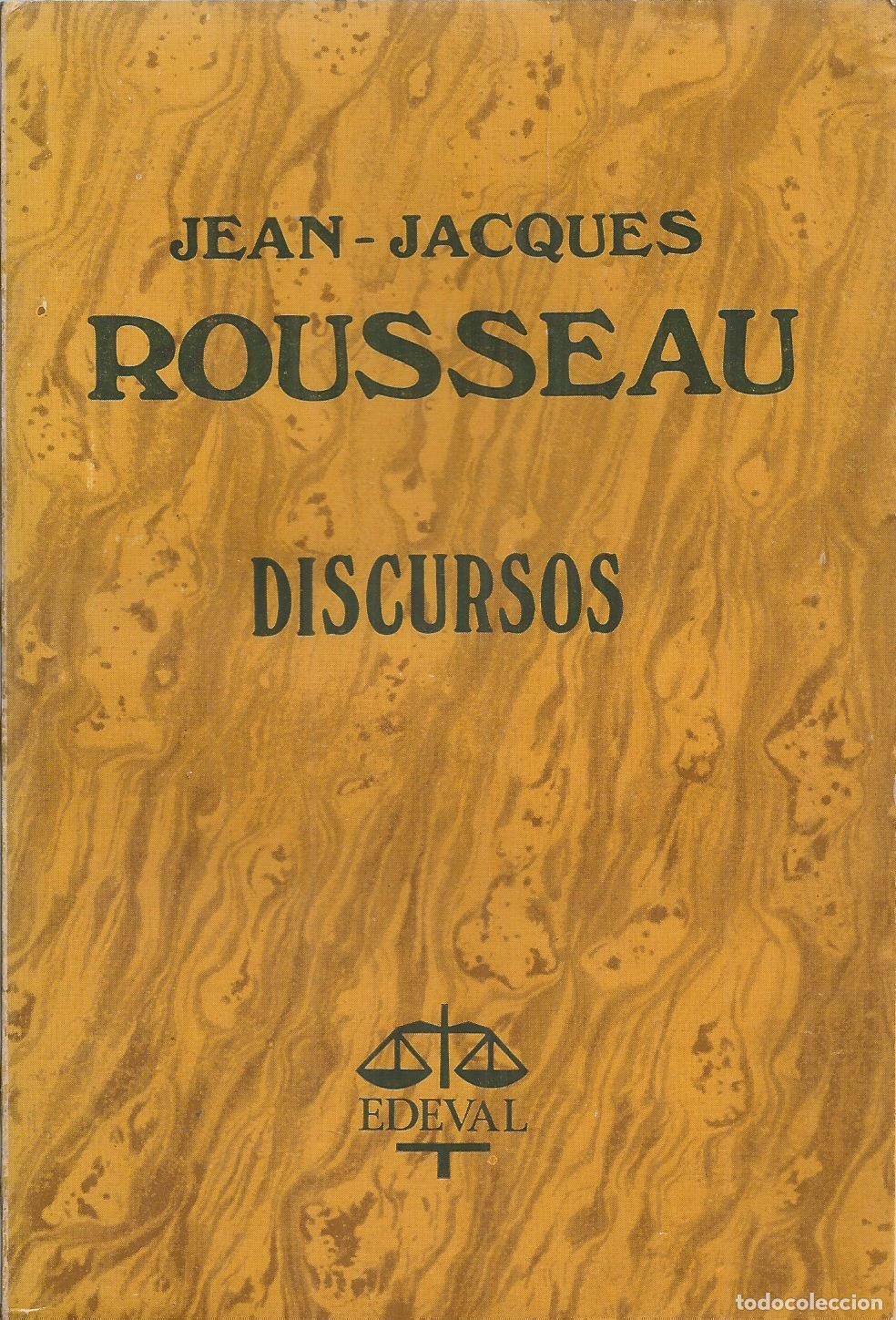 Libros: DISCURSOS - ROSSEAU, JEAN-JACQUES - Foto 1