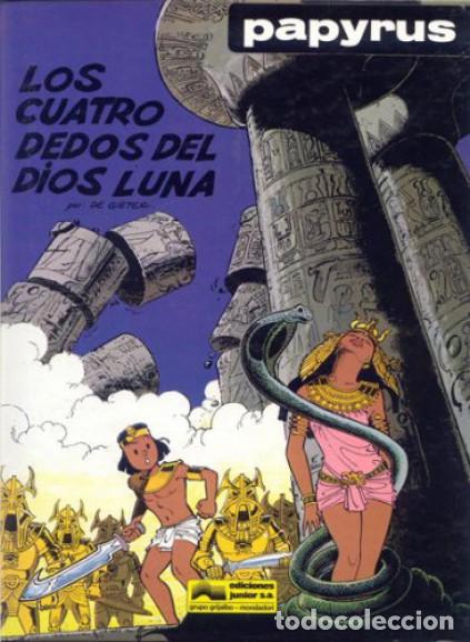 Libros: PAPYRUS LOS CUATRO DEDOS DEL DIOS LUNA - De Gieter - Foto 1