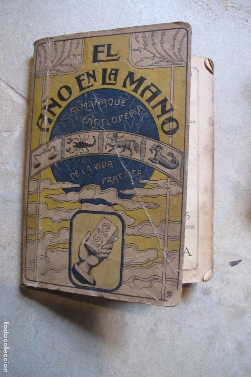 Libros: EL A&Ntilde;O EN LA MANO. 1910 - Foto 1