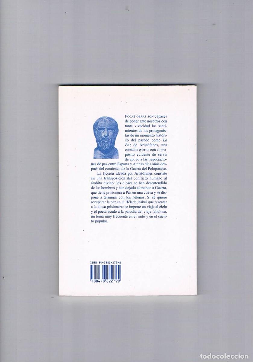 Libros: La paz Aristofanes ediciones clasicas 1997 **- - Foto 2