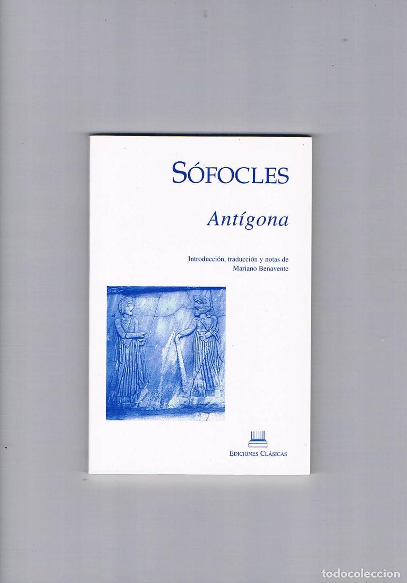 Libros: Antigona Sofocles ediciones clasicas 1997 **- - Foto 1