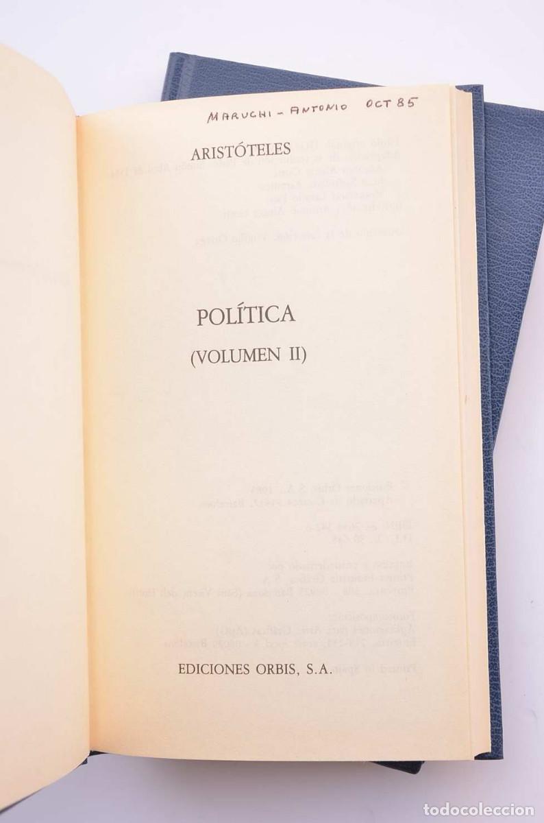Libros: Pol&iacute;tica - ARIST&Oacute;TELES - Foto 3