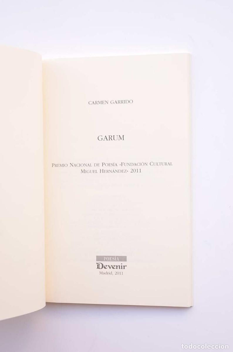 Libros: Garum - GARRIDO, Carmen - Foto 2