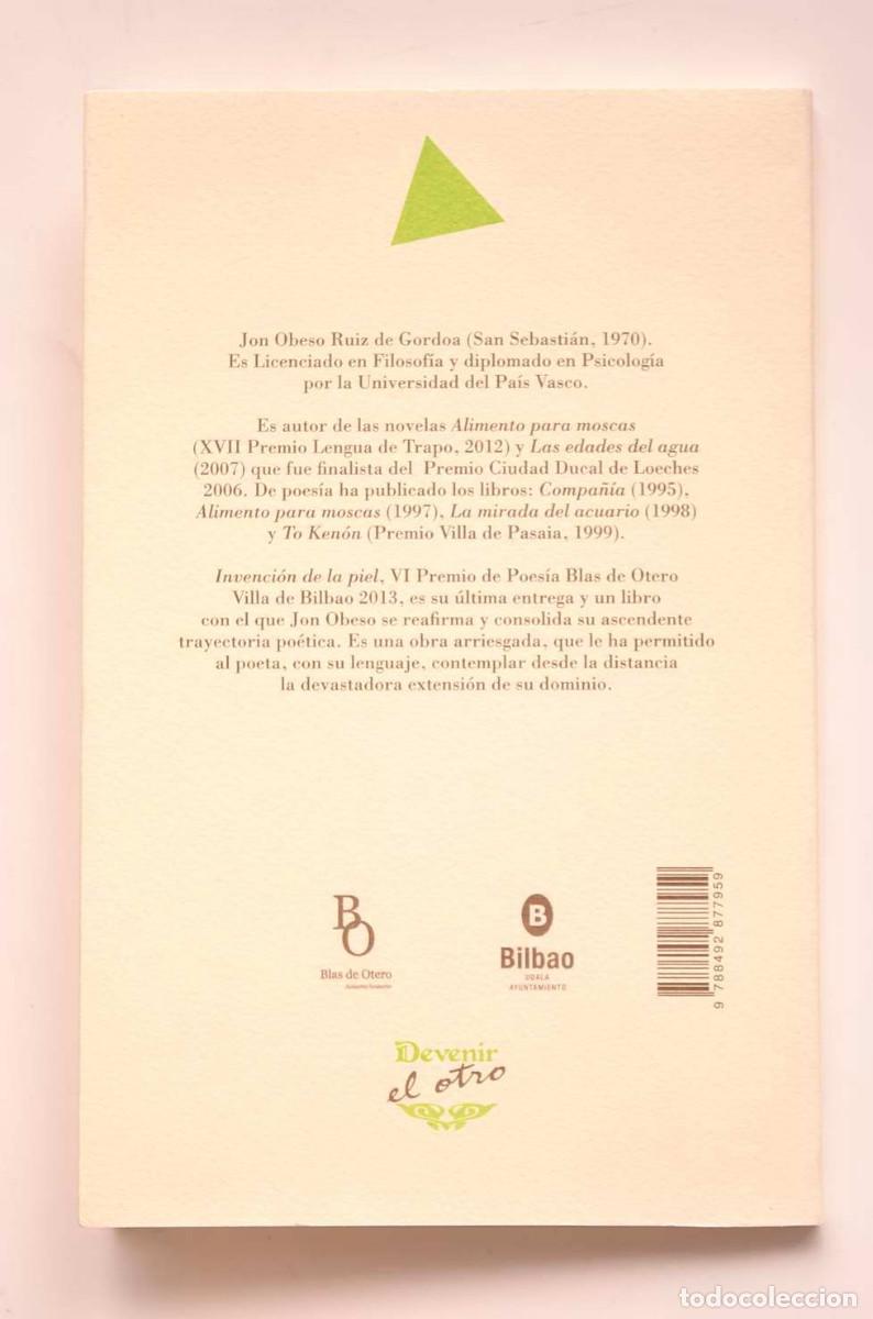 Libros: Invenci&oacute;n de la piel - OBESO, Jon - Foto 5