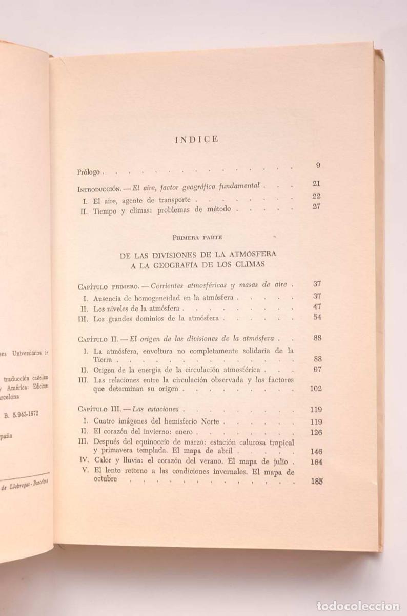 Libros: Climatolog&iacute;a - DURAND - DAST&Egrave;S, Fran&ccedil;ois - Foto 5