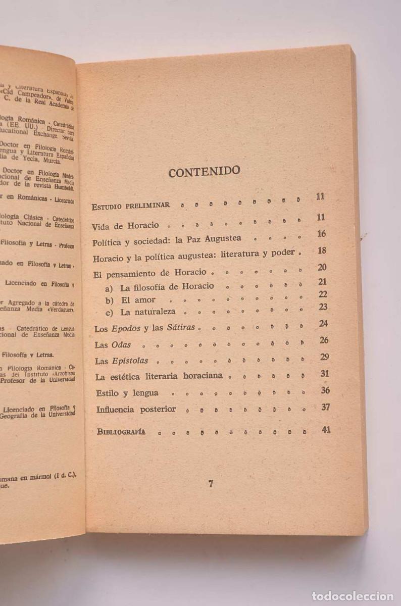 Libros: Horacio. Poes&iacute;as escogidas - HORACIO - Foto 3