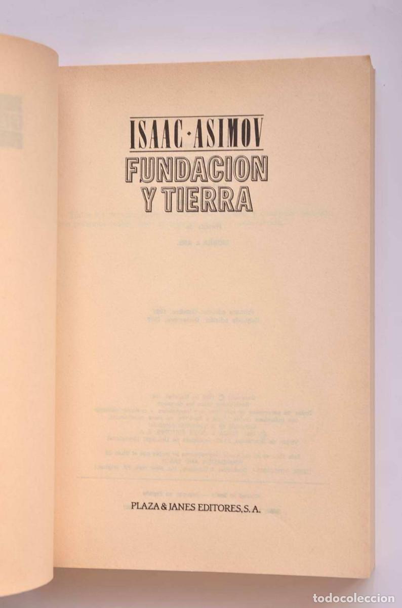 Libros: Fundaci&oacute;n y Tierra - ASIMOV, Isaac - Foto 2