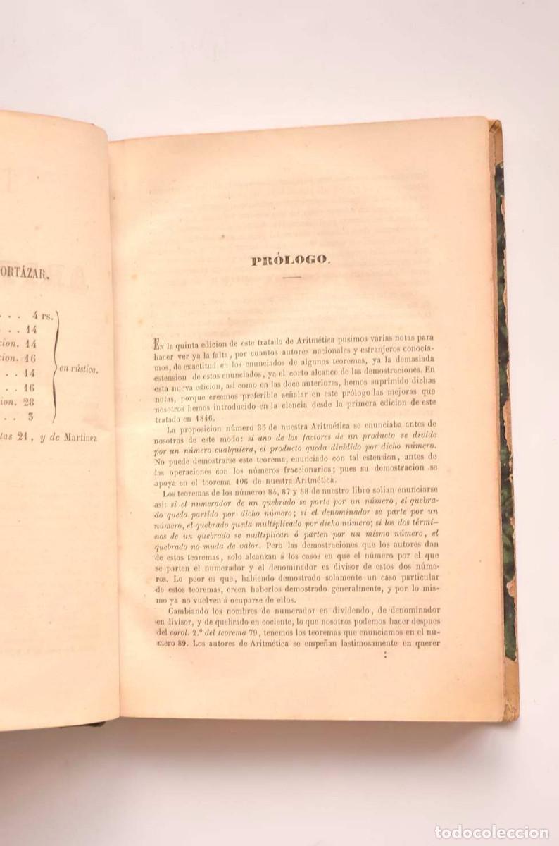 Libros: Tratado de aritm&eacute;tica - CORT&Aacute;ZAR, Juan - Foto 4