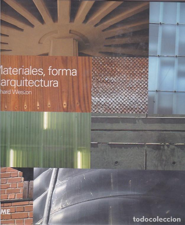 Libros: Materiales, forma y arquitectura - WESTON, Richard - Foto 1