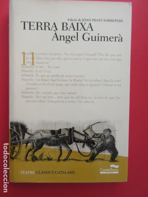 Libros: TERRA BAIXA - ANGEL GUIMERA - CATALAN - Foto 1