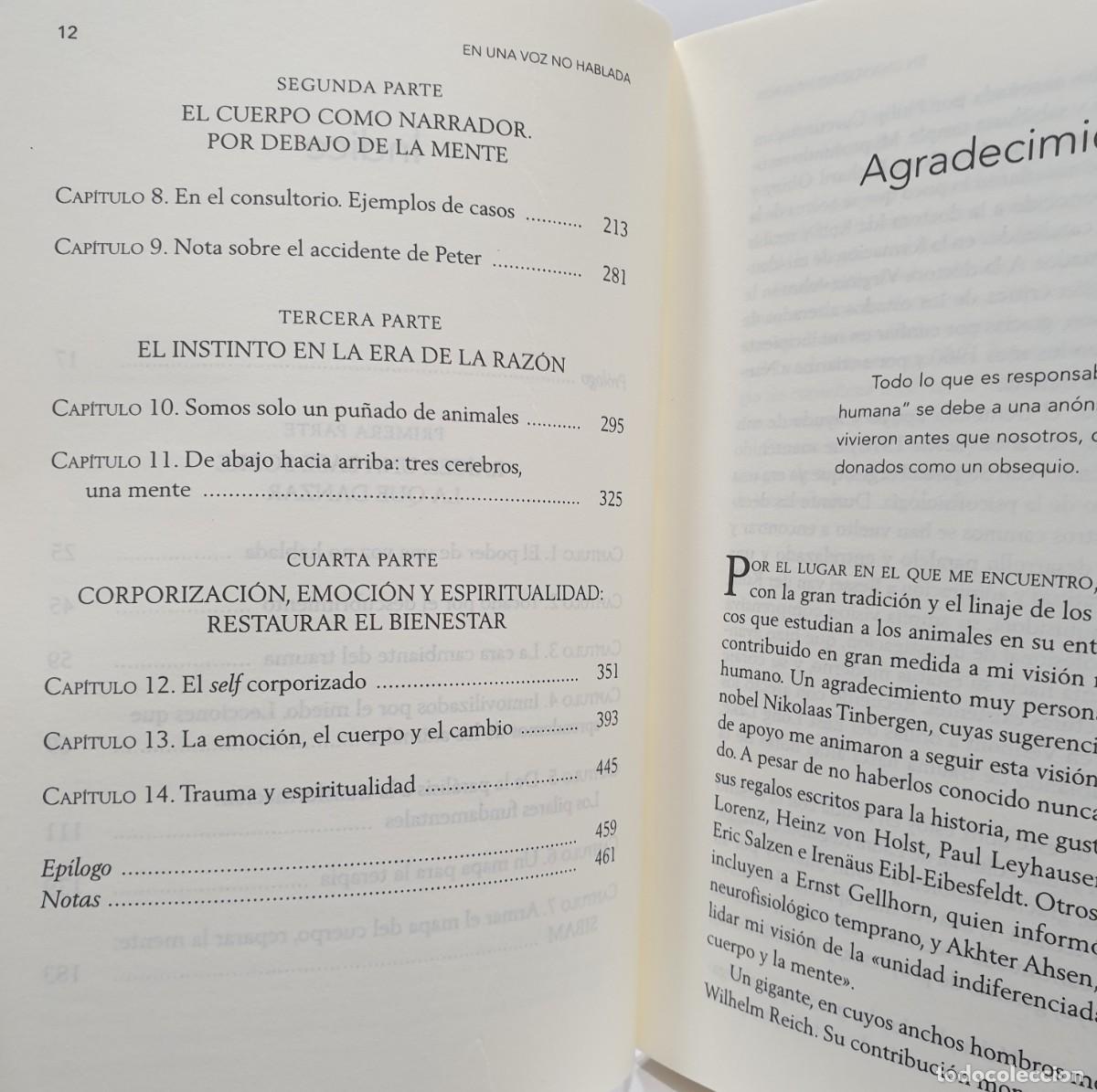 Libros: EN UNA VOZ NO HABLADA - Peter A. Levine * - Foto 7