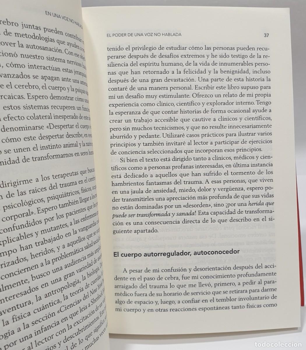 Libros: EN UNA VOZ NO HABLADA - Peter A. Levine * - Foto 9