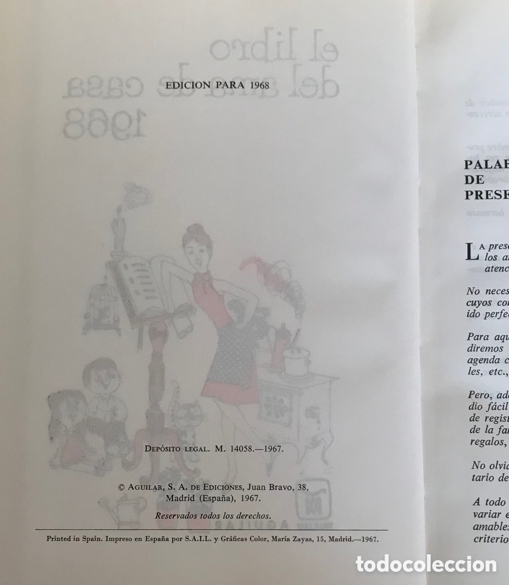 Libros: El libro del ama de casa. 1968. - Foto 4