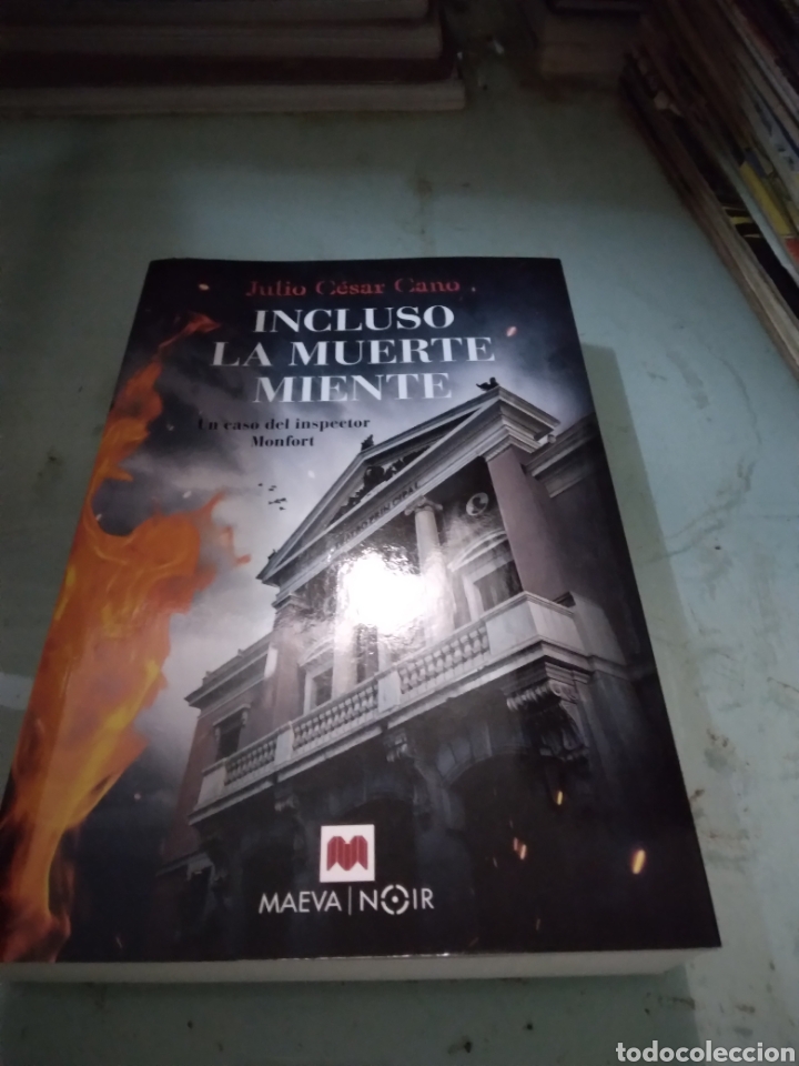 Libros: Julio Cesar Cano, Incluso la muerte miente, Maeva - Foto 1