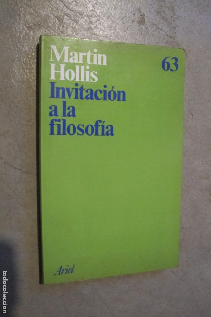 Libros: INVITACION A LA FILOSOFIA. MARTIN HOLLIS - Foto 1