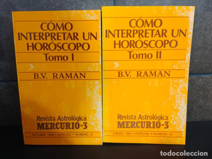 Como Interpretar Un Horoscopo. 2 Tomos. B.v. Ra - Compra Venta En ...