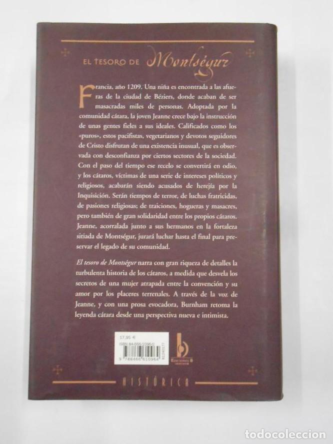 Libros: EL TESORO DE MONTS&Eacute;GUR. - BURNHAM, SOPHY. TDK62 - - Foto 2