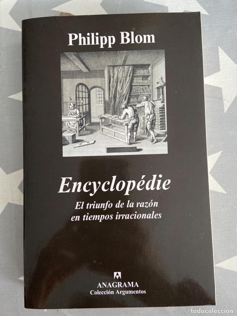 Libros: ENCYCLIP&Eacute;DIE. BLOM, PHILIPP. ANAGRAMA, BARCELONA. 2007 - Foto 1