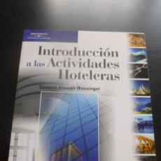 Libros: INTRODUCCION ACTIVIDADES HOTELERAS. STEWART WEISSINGER. PARANINFO 2001 176 PAG -