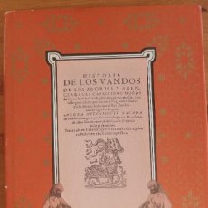 Libros: HISTORIA DE LOS VANDOS DE LOS ZEGRIES Y ABENCERRAGES CAVALLEROS MOROS DE GRANADA. -