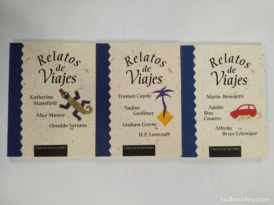 Libros: Relatos de viajes. 3 Tomos. C&iacute;rculo de Lectores. - VV.AA. TDK638 - Foto 2