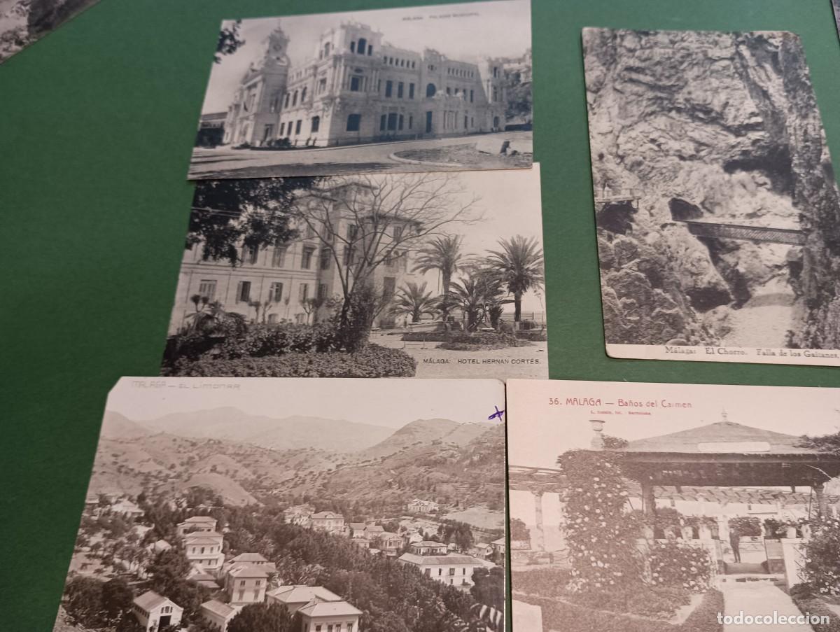 Libros: MALAGA.10 postales varias. EDITORIAL: otra escrita en - - Foto 1