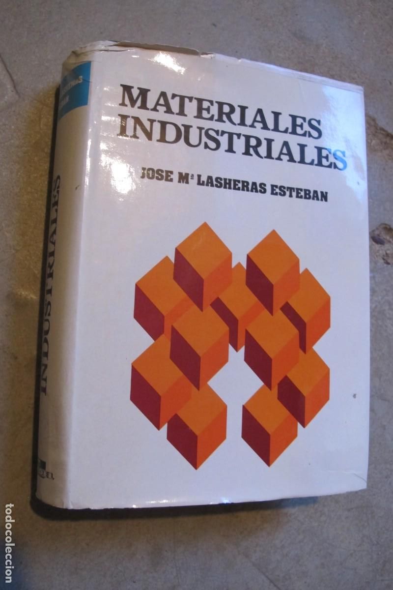 Libros: MATERIALES INDUSTRIALES. JOSE M&ordf; LASHERAS ESTEBAN - Foto 1