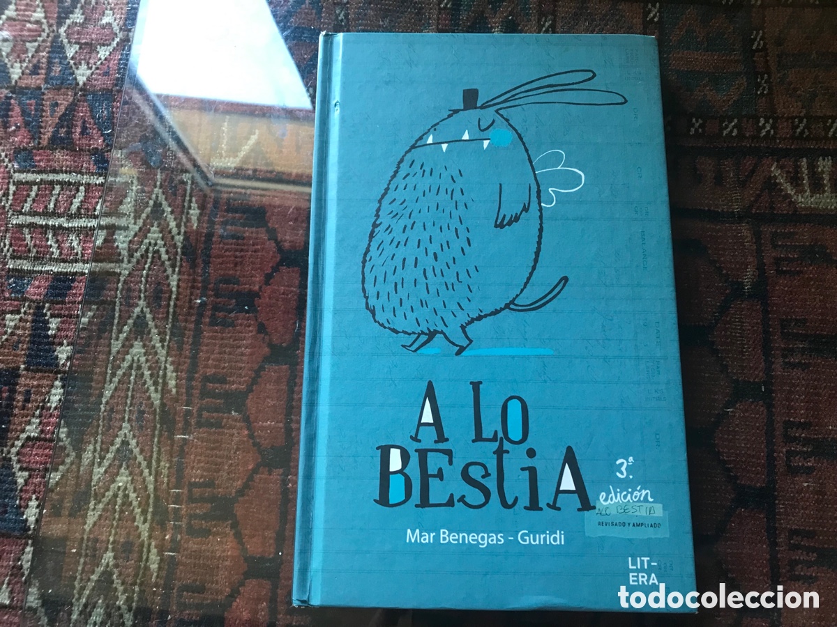 Libros: A lo bestia. Mar Benegas. Guridi. Litera - Foto 1