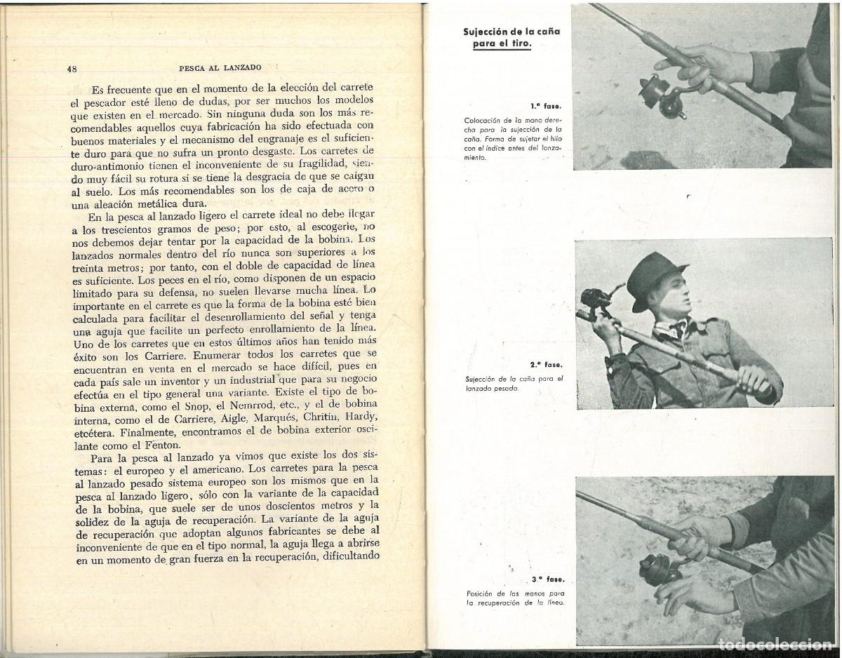 Libros: PESCA AL LANZADO. MAR Y R&Iacute;O. - ROIG, Juan. - Foto 3