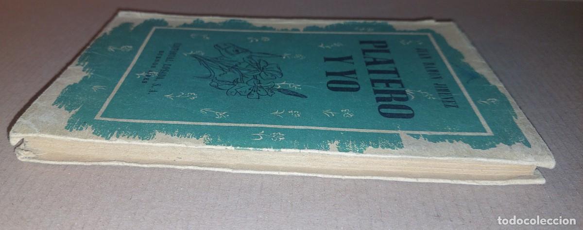 Libros: PLATERO Y YO. Juan Ram&oacute;n Jim&eacute;nez. Edici&oacute;n a&ntilde;o 1946 - Foto 2