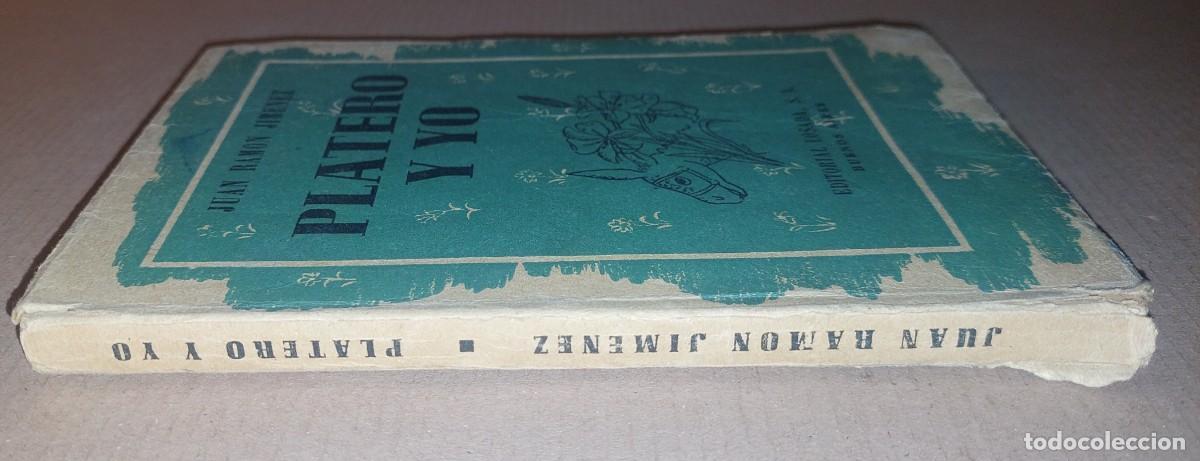Libros: PLATERO Y YO. Juan Ram&oacute;n Jim&eacute;nez. Edici&oacute;n a&ntilde;o 1946 - Foto 3