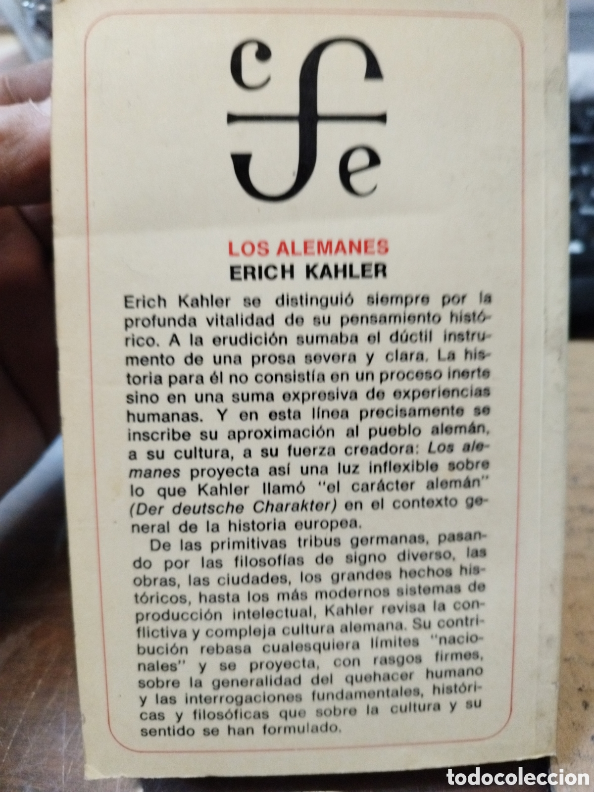 Libros: LOS ALEMANES - KAHLER,Erich - Foto 3