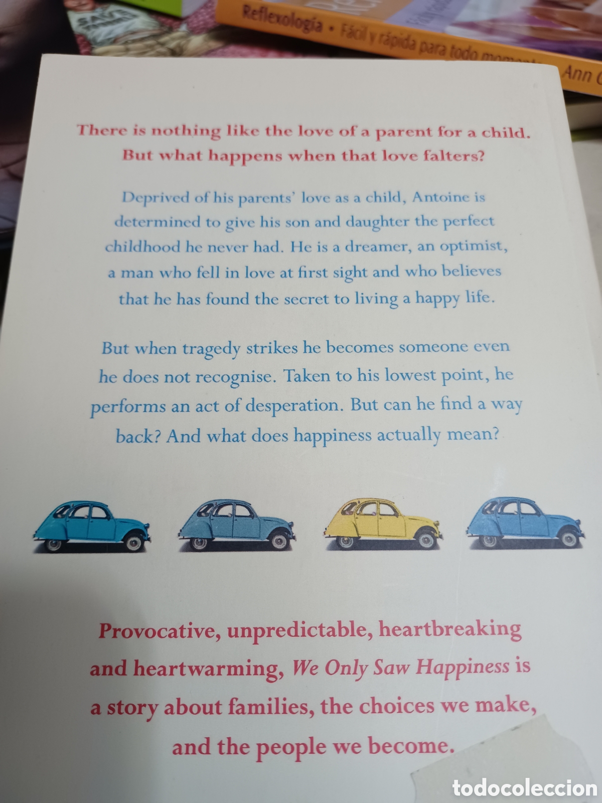 Libros: Barybook C61. We only Saw happiness Gregoire Delacourt - Foto 2