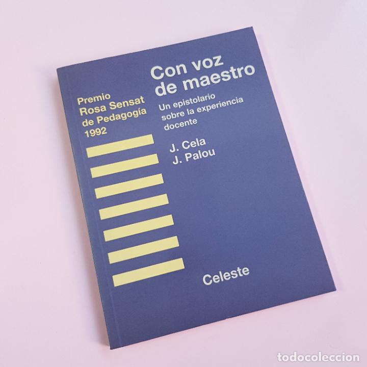Livros em segunda m&atilde;o: LIBRO-CON VOZ DE MAESTRO-J.CELA/J.PALOU-CELESTE-PREMIO ROSA SENSAT DE PEDAGOG&Iacute;A 1992