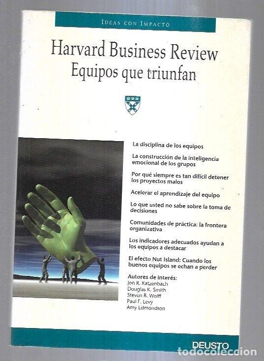 Libros: EQUIPOS QUE TRIUNFAN - HARVARD BUSINESS REVIEW - Foto 1